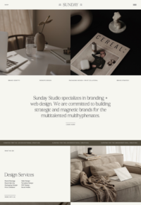 Showit Website Template Northfolk Sunday 1