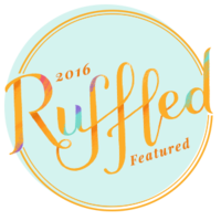 ruffled