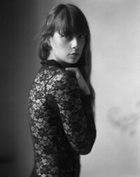 Portrait photo réalisé avec une graflex speed graphic 4x5