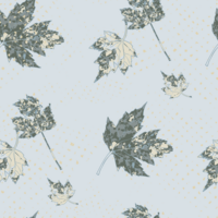 Leaves_Pale blue leaves