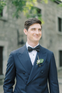 Groom | Montreal Editorial Wedding Photographer | Juno by Julia C. Vona