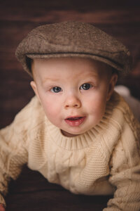 6 month baby boy photography