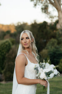 Beautiful bride wedding photography in Christchurch