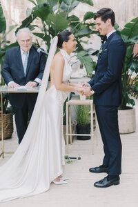 Ceremony | Bazart Griffintown Luxury Wedding Photographer Montreal | Juno by Julia C. Vona