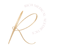 Logo for Rich Medical Aesthetics, owned by Jaci Rich in Midland, TX.