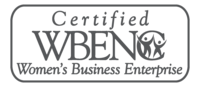Certified Women Business Entrerprise Logo