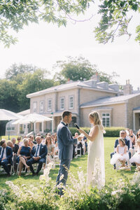 Ceremony | Domaine Cataraqui Editorial Wedding Photography | Juno by Julia C. Vona