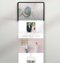 Stee Garman full website mockup