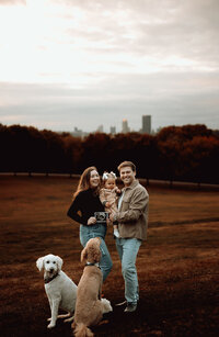 Documentary Pittsburgh family photographer capturing real, elegant moments with your kids, dogs, and growing family. Outdoor sessions in Schenley Park and beyond.