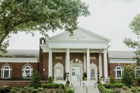 Exterior view of Olmsted, a well known Louisville Kentucky wedding venue