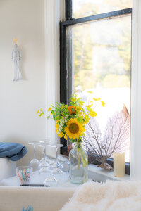 wedding reception private residence san francisco decor