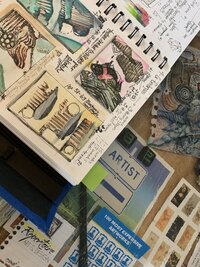Ideas for a mixed media grouping