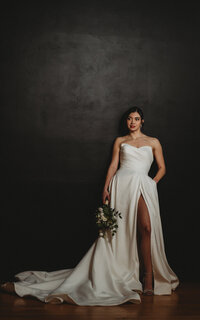 Bride at Knapp Creek Event Center| Cedar Rapids Wedding Venue-08068 copy