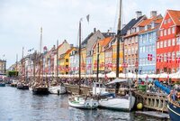 Nyhavn with boats