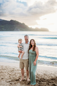 Pavilion Hanalei Family Photo Session-5