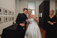 Davenport Wedding Venue | The Figge Museum Wedding | Quad Cities Wedding Photographer | Black Tie Wedding in Davenport, IA-67