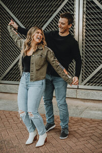 uptown_charlotte_engagement_session