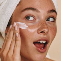 Skincare Routine Close-Up