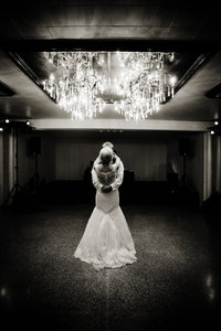 Bride and Groom first dance at Woodhaven Country Club