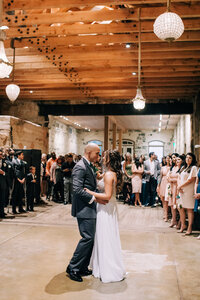 Bride and Groom First Dance