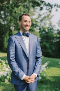 Groom | Luxury Wedding Photographer Canada | Juno by Julia C. Vona