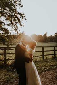 natural wedding photography dorset
