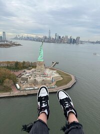 No Door Helicopter over NYC