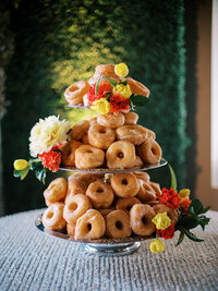 A Wedding Cake of donuts in Beaufort SC