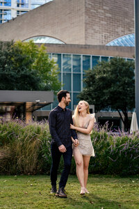 Dallas Myerson Symphony Center Engagement Session
