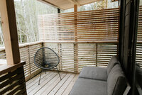 Nectar Yoga Moonstone Cottage Deck Vancouver British Columbia Canada 05_2023 @RobinBonnerPhotography