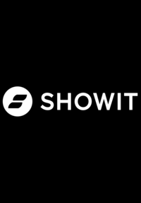 A black background with the Showit logo - Bloom by bel monili