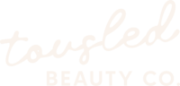 Stacked logo for Tousled Beauty Co.