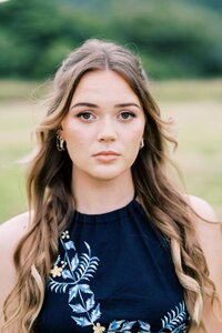 Kualoa ranch high school senior portrait