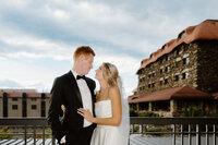 Grove Park Inn Wedding - rain hurricane helene-31
