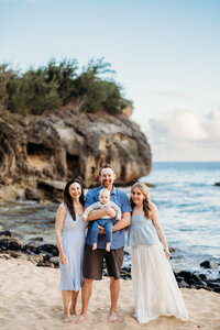 Kauai Shipwreck Beach Family Photos-8