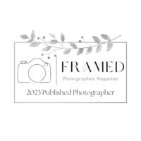 framed photography magazine feature badge
