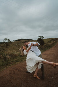 Emily + Tim Couple Portraits - Maleny Hinterland -202471