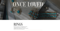 Custom shop all vintage & estate ("once loved") jewelry page