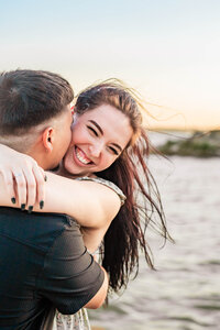Candid Engagement Photos | Murrell Park | DFW Wedding Photographer
