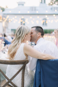 Kiss | Domaine Cataraqui | Editorial Destination Wedding Photographer in Quebec | Juno by Julia C. Vona