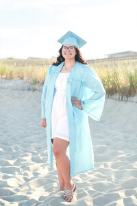 High School Senior Graduation Portrait Session Chadwick Beach