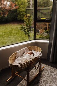 Authentic and timeless photograph during a newborn session in Christchurch