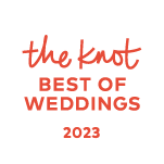 Circle award icon for winning The Knot best of weddings for Tennessee