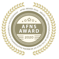 AFNS award badge from 2020 photo competition