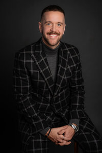 Portrait-homme d'affaires en studio par Jeff Gagnon Photographe