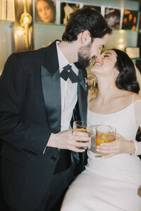Bride and Groom | Editorial Wedding Photography Montreal Science Centre | Juno by Julia C. Vona