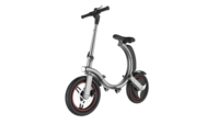 Silver Foldable Go-Bike Q1 Priced at $1300