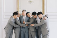 Groomsmen | Chateau de Santeny Planner-Led Wedding Photography Paris | Juno by Julia C. Vona