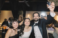 Reception Guests | Elevated Editorial Wedding Photography Montreal Science Centre | Juno by Julia C. Vona