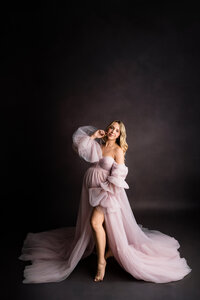 LightMauveStatementDress
